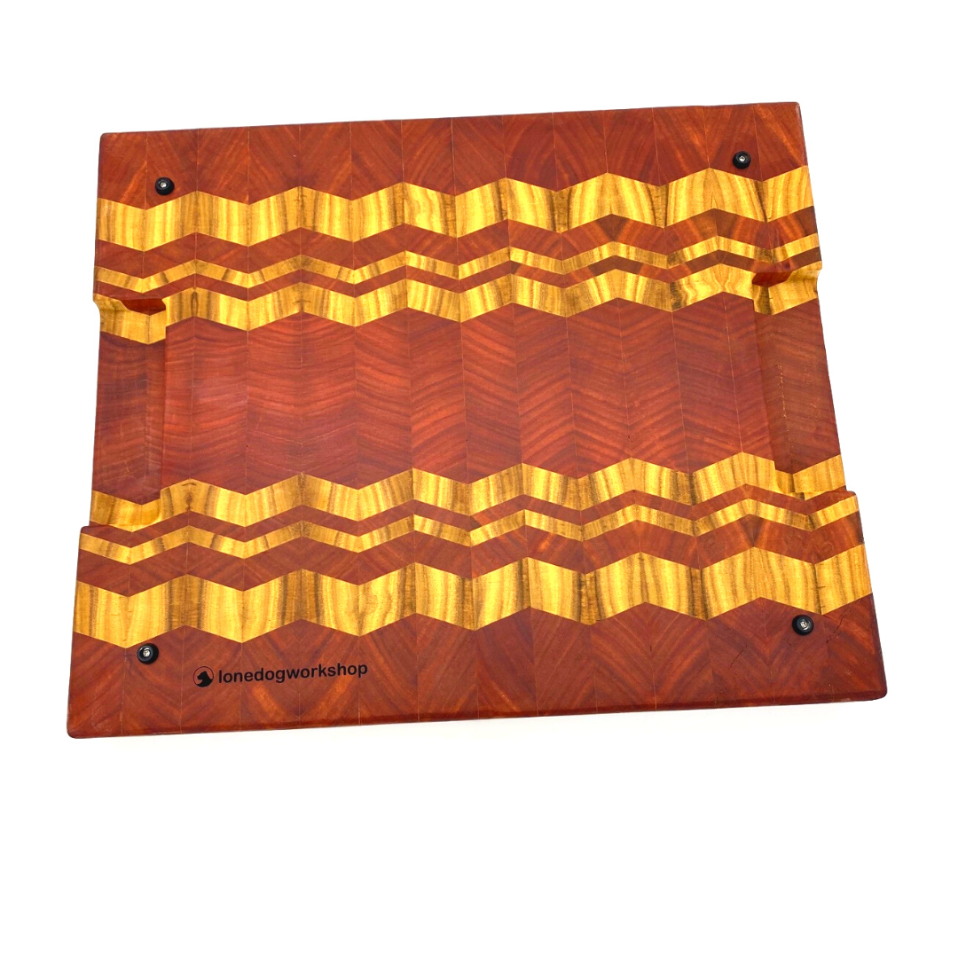 Chevron End Grain Cutting Board