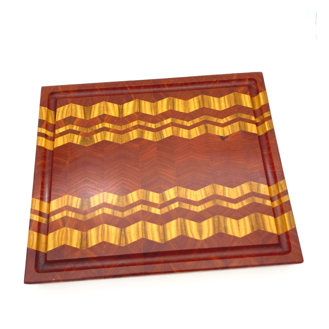 Chevron End Grain Cutting Board