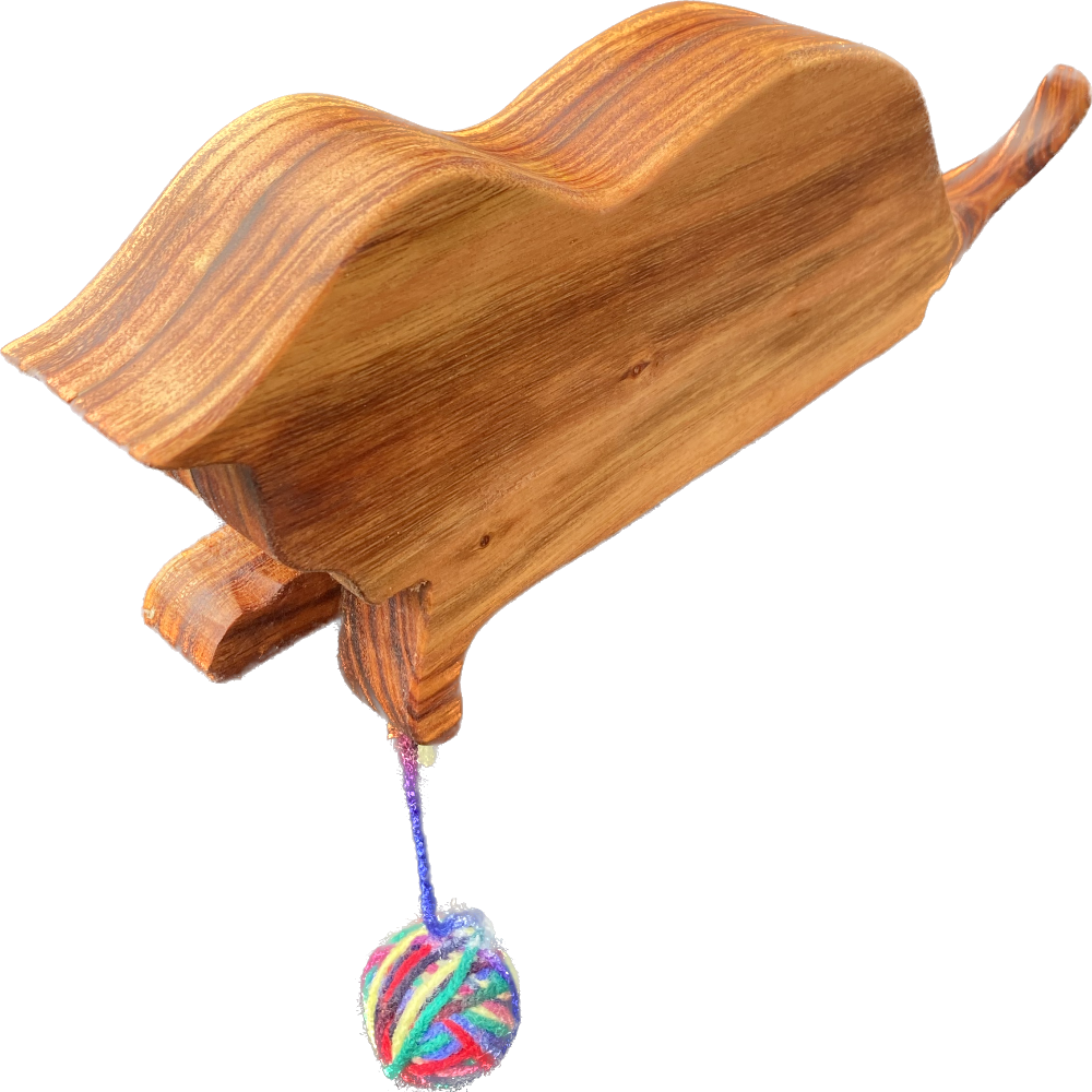Wooden Shelf Cat