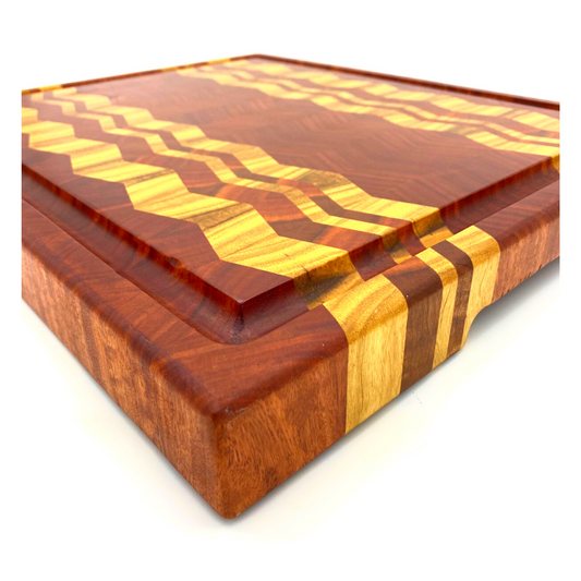 Chevron End Grain Cutting Board